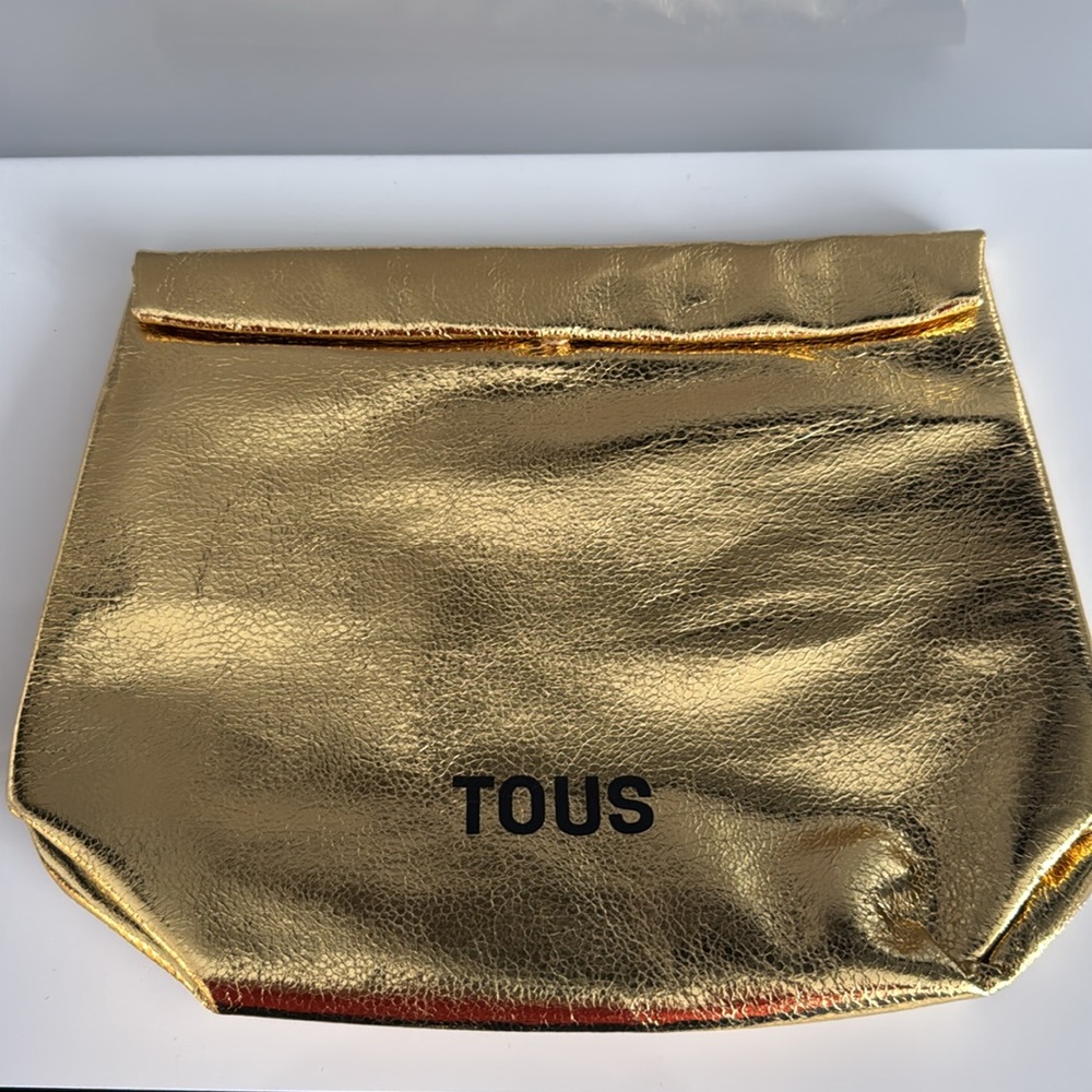 New! TOUS Golden Bag